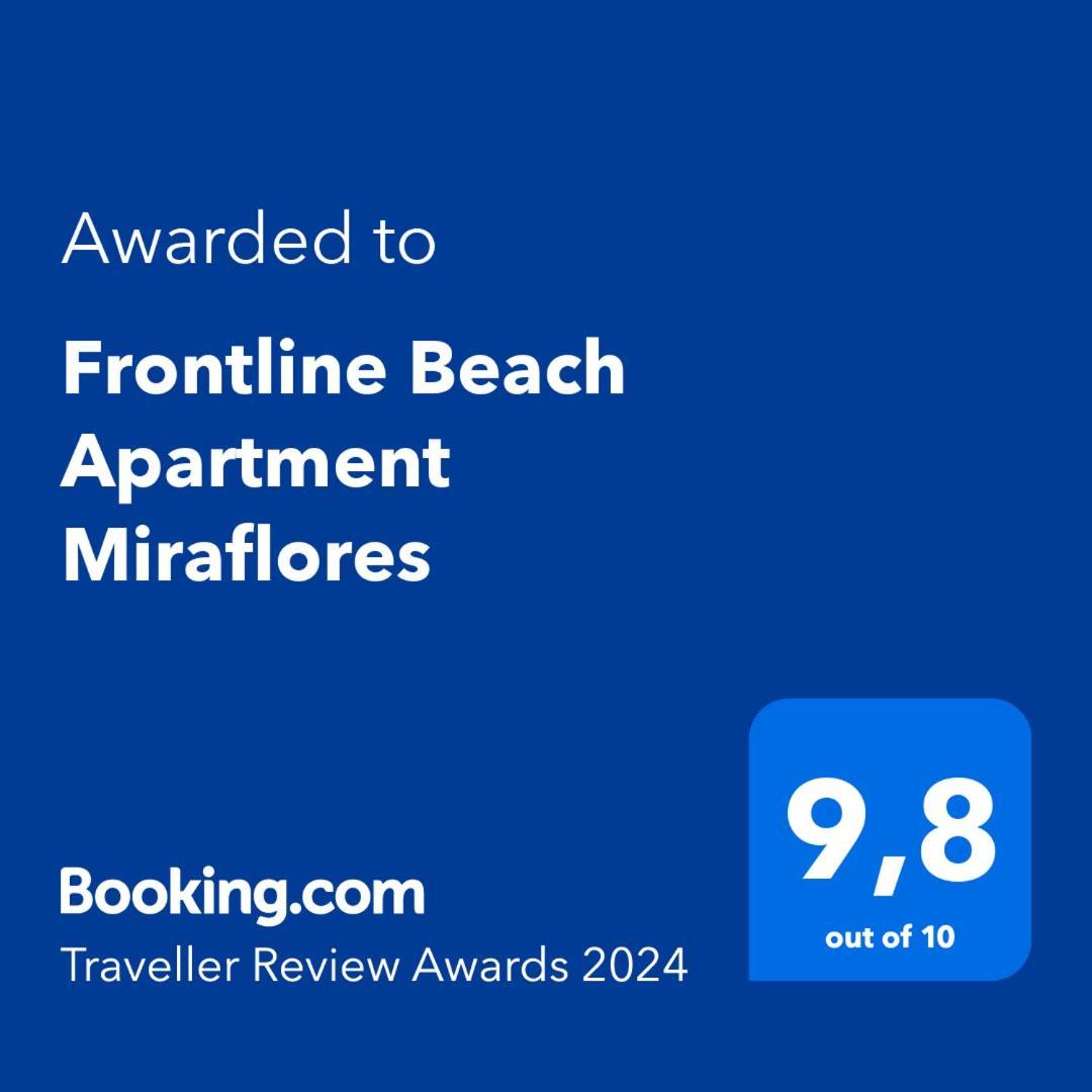 Frontline Beach Apartment Miraflores Sitio de Calahonda المظهر الخارجي الصورة